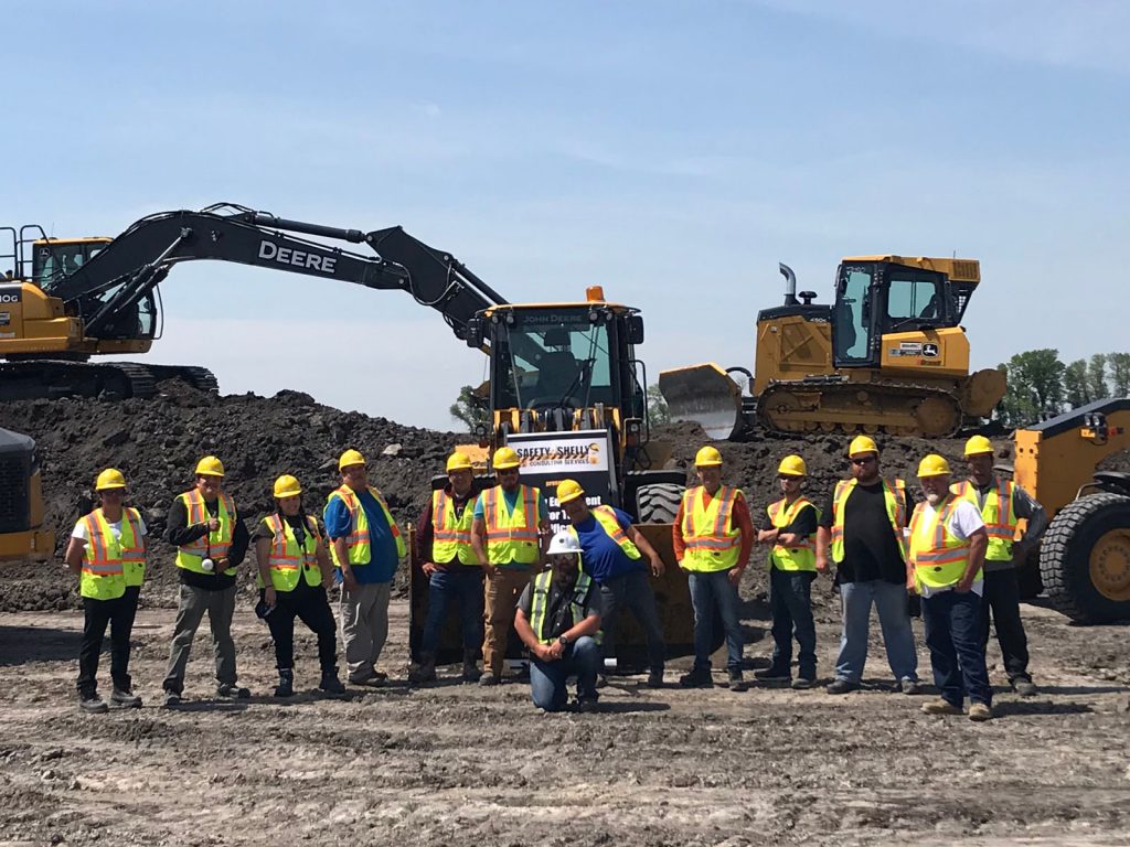 Heavy equipment training class photo